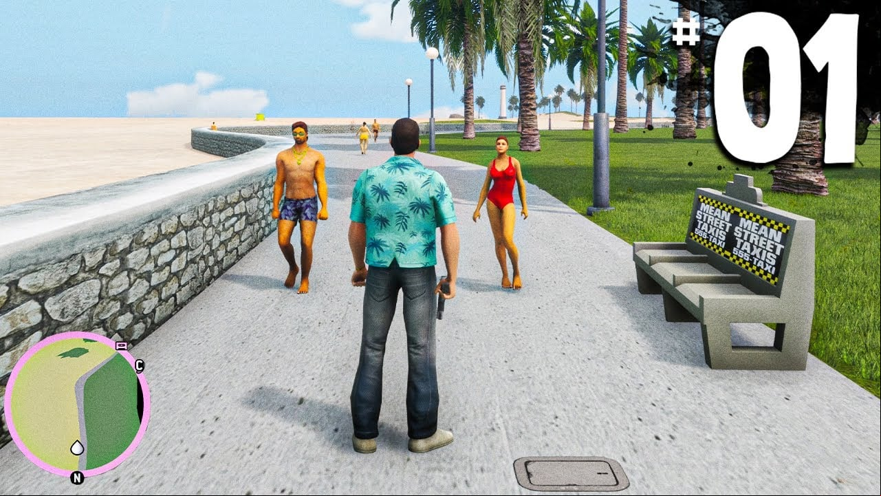 GTA Vice City Definitive Edition - Part 1 - WELCOME TO MIAMI